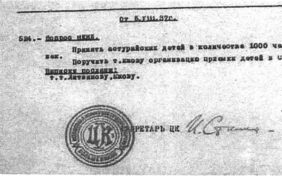 Una firma de Stalin