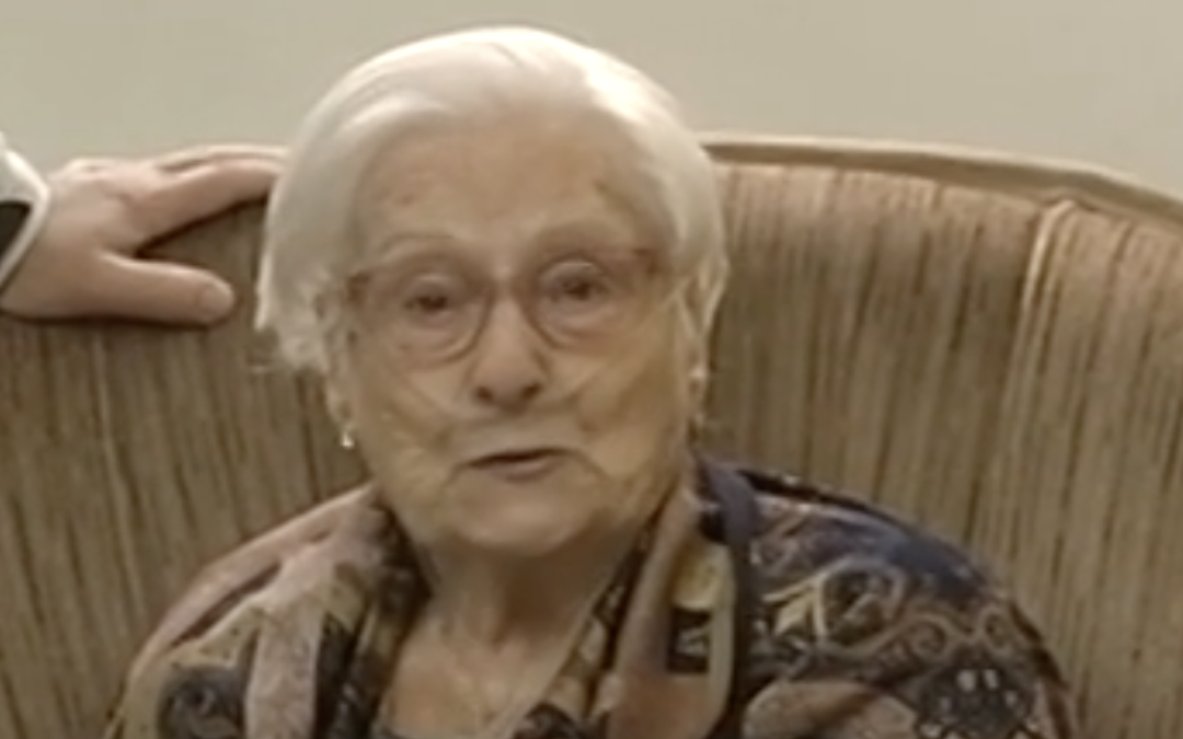 Emilia Fernández, 96 años, condecorada por la Unión de Veteranos de Rusia