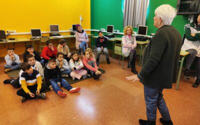 Felechosa, acto en la escuela